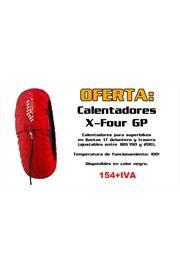 JUEGO CALENTADORES ANALOGICOS X-FOUR GP (NEGRO) 120+200 100º